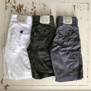 Levi’s Zip Fly Shorts for Boys - Bundle of 3